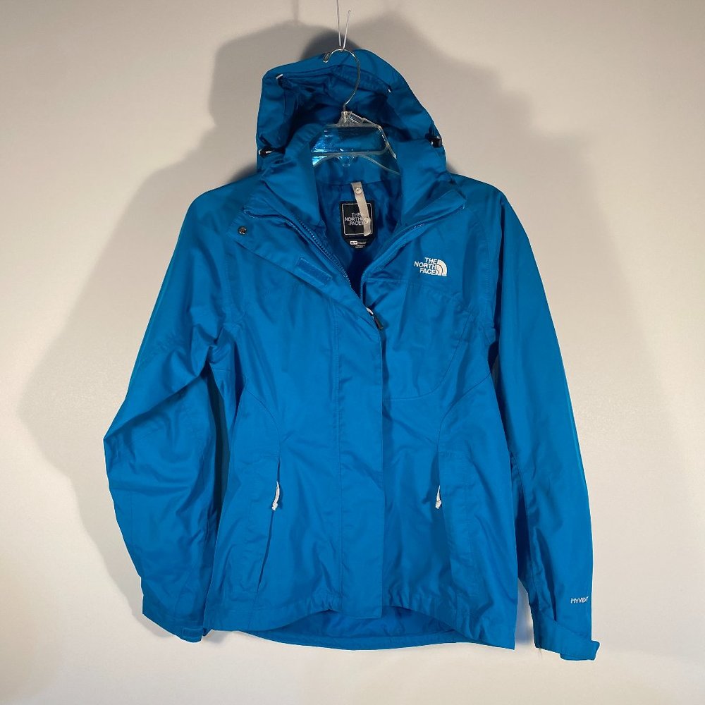 North Face Condor TriClimate Blue Ski Jacket w/ Hood Women XS (exterior jacket)